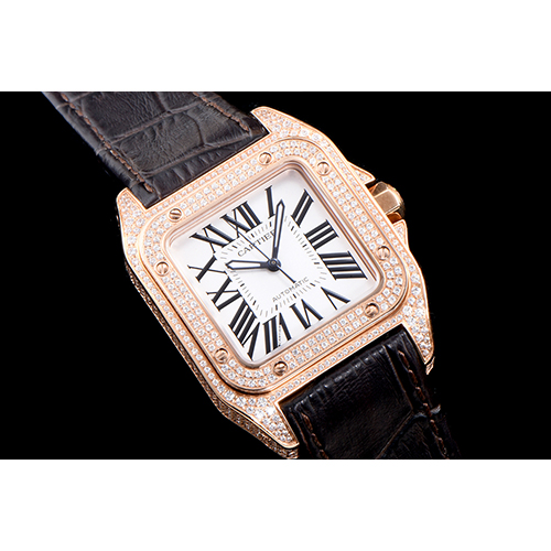[Cartier]까르띠에 산토스 34mm-10 WM502151 수정형   