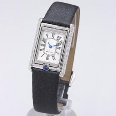 [Cartier]까르띠에 Tank Basculante Medium Diamond 블루   