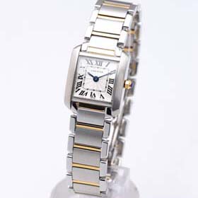 [Cartier]까르띠에 Tank Francaise Ladies Combi   