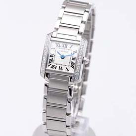 [Cartier]까르띠에 Tank Francaise Ladies Diamond   