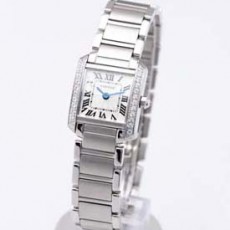 [Cartier]까르띠에 Tank Francaise Ladies Diamond   