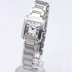 [Cartier]까르띠에 Tank Francaise Ladies Silver   