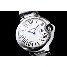 [Cartier]까르띠에 발롱블루 33mm 쿼츠-12 W6920084   