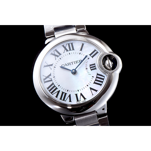 [Cartier]까르띠에 발롱블루 33mm 쿼츠-13 W6920084   