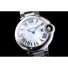[Cartier]까르띠에 발롱블루 33mm 쿼츠-13 W6920084   