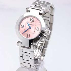 [Cartier]까르띠에 Pasha Ladies Watch 32mm 핑크   