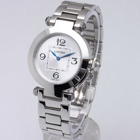 [Cartier]까르띠에 Pasha Ladies Watch 32mm 화이트   