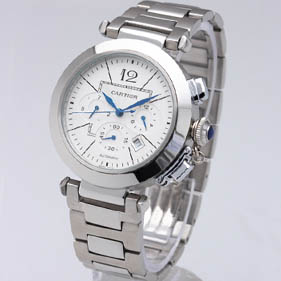 [Cartier]까르띠에 Pasha Man’s Watch 42mm 화이트   