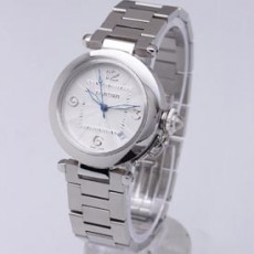 [Cartier]까르띠에 Pasha Medium Watch 35mm 화이트   