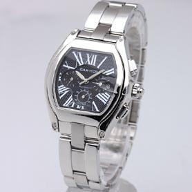 [Cartier]까르띠에 Roadster Man’s 크르노 블랙   