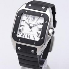 [Cartier]까르띠에 Santos 100주년 Men’s 블랙   