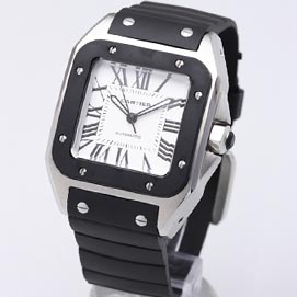 [Cartier]까르띠에 Santos 100주년 Men’s 블랙   