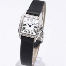 [Cartier]까르띠에 Santos Demoiselle Ladies 가죽   