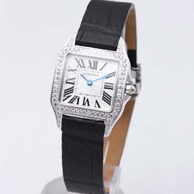 [Cartier]까르띠에 Santos Demoiselle Medium 가죽   