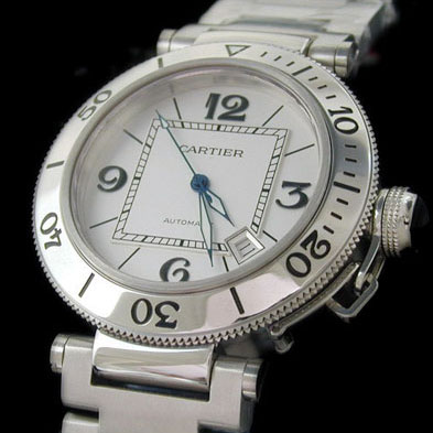 [Cartier]까르띠에 SEATIMER 화이트   