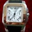 [Cartier]까르띠에 산토스100 Chrono Graph 금장   
