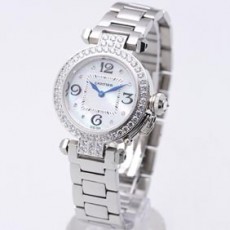 [Cartier]까르띠에 Pasha Ladies Watch 32mm Diamond   