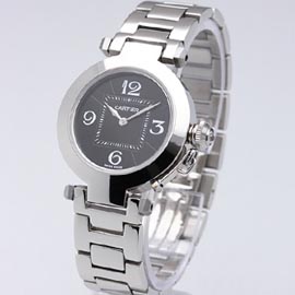 [Cartier]까르띠에 Pasha Ladies Watch 32mm 블랙   