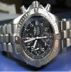 [Breitling]브라이틀링 에어로마린 Avenger Chronograph 티타륨 ETA7750   