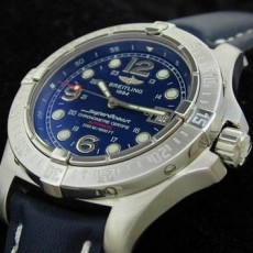 [Breitling]브라이틀링 에어로마린 SuperOcean 레더밴드 ETA7750   