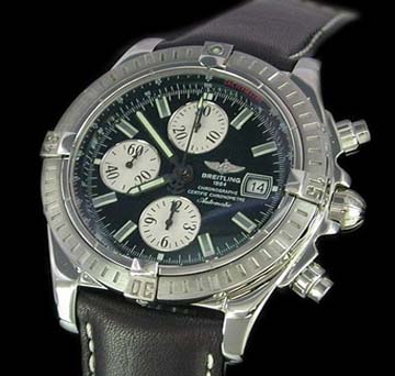 [Breitling]브라이틀링 윈드라이더 Chrono Evolution1 가죽ETA7750   