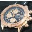 [Breitling]브라이틀링 윈드라이더 Chrono Evolution로즈골드가죽ETA7750   