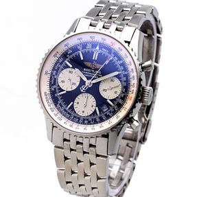 [Breitling]브라이틀링 네비타이머 크르노 ETA7750 블루   