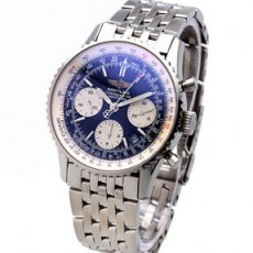 [Breitling]브라이틀링 네비타이머 크르노 ETA7750 블루   