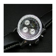[Breitling]브라이틀링 네비타이머 크르노 레더밴드 ETA7750   