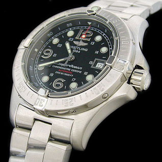 [Breitling]브라이틀링 SUPER OCEAN STEELFISH 블랙   
