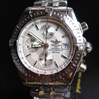 [Breitling]브라이틀링 윈드라이더 크로노멧 화이트    