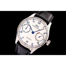 [IWC]IWC 포르투기스 세븐데이즈 IW500704（실버케이스&블루핸즈)   