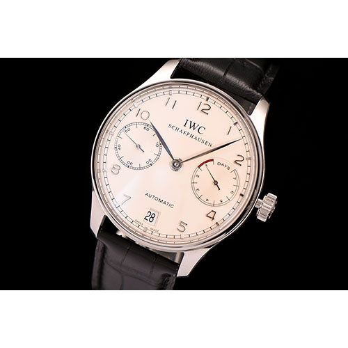 [IWC]IWC 포르투기스 세븐데이즈 IW500706(실버케이스&실버핸즈)   