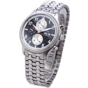 [IWC]아이더블유씨 Spitfire Double Chronograph 블랙   