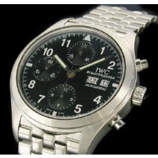 [IWC]아이더블유씨 Spitfire Double Chronograph 블랙ETA7750   