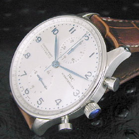 [IWC]IWC Portuguese Chronograph 실버   