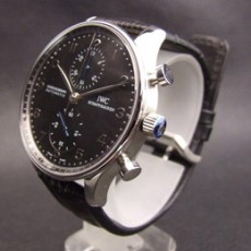 [IWC]IWC 포르투기즈 크로노 그래프 블랙   