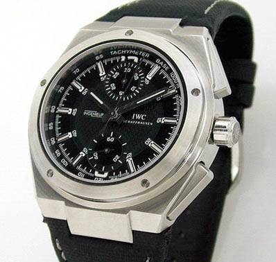 [IWC]아이더블유씨 Ingenieur Chronograph 레더밴드ETA7750   