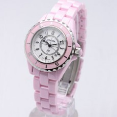 [CHANEL]샤넬  J12 Ladies Watch Pink Ceramic   