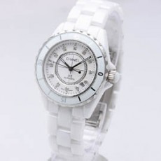 [CHANEL]샤넬  J12 Men’s Watch Diamond 화이트   