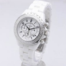 [CHANEL]샤넬 J12 Chronograph Men’s Watch Diamond H1008   