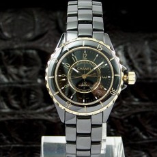 [CHANEL]샤넬 J12 오버사이즈 세라믹 골드   