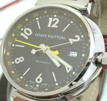 [LOUIS VUITTON]루이비통 땅부르 GMT 레더밴드   