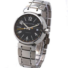 [LOUIS VUITTON]루이비통 땅부르 GMT 스틸밴드   