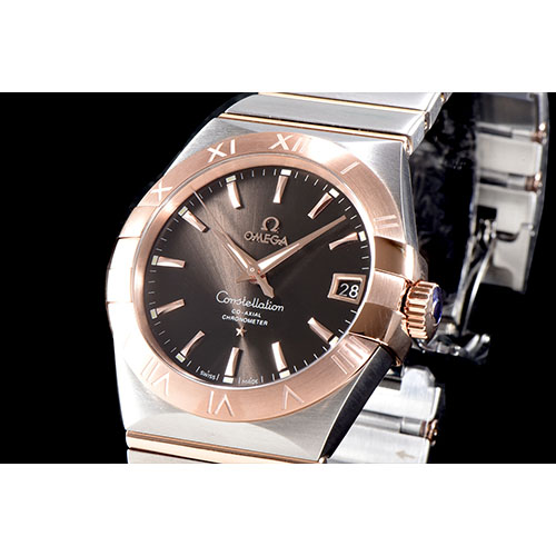 [OMEGA]오메가 컨스틸레이션 남성용 칼리버 123.20.38.21.13.001   
