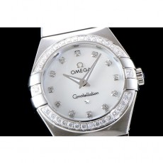 [OMEGA]오메가 컨스틸레이션 여성용 쿼츠-4 123.15.27.60.55.003   
