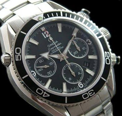 [OMEGA]오메가 Seamaster Planet Ocean Chronograph 블랙ETA7750   