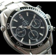 [OMEGA]오메가 Seamaster Planet Ocean Chronograph 블랙ETA7750   