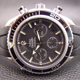 [OMEGA]오메가 플래닛오션 크로노그래프 45mm퍼펙버젼 우레탄   