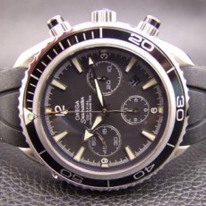 [OMEGA]오메가 플래닛오션 크로노그래프 45mm퍼펙버젼 우레탄   